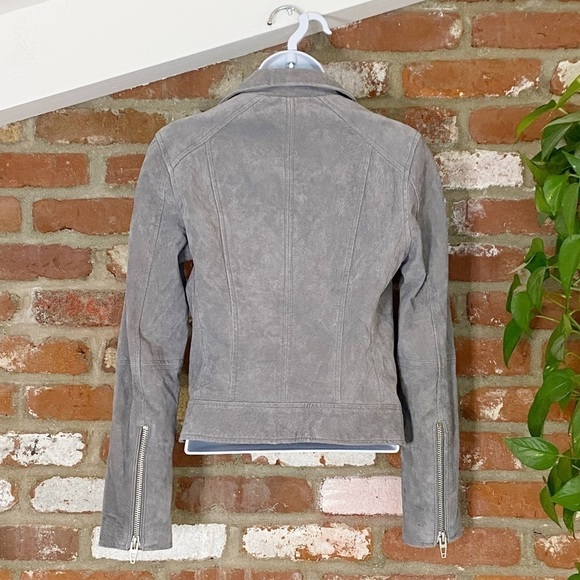 BlankNYC Gray Suede Leather
Asymmetrical Moto Jacket New Size XS - Picture 4 of 14